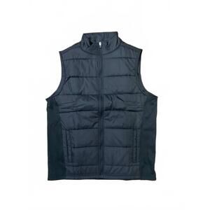 NEW FULL TURN men's mayacama quilted vest in black